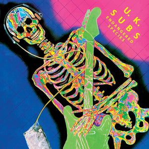 Uk Subs: Endangered Species (translucent Blue) (Vinyl LP)