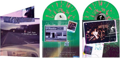 These Arms Are Snakes: Duct Tape & Shivering Crows (green & pink splatter) (Vinyl LP)