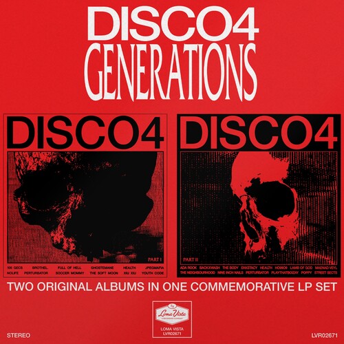Health: Generations Edition: DISCO4 :: PART I And DISCO4 :: PART II (Vinyl LP)