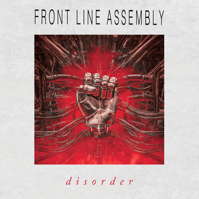Front Line Assembly: Disorder (red & Black Splatter) (Vinyl LP)