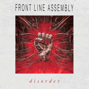 Front Line Assembly: Disorder (red & Black Splatter) (Vinyl LP)