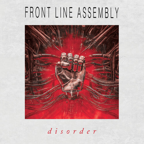 Front Line Assembly: Disorder (red & Black Splatter) (Vinyl LP)