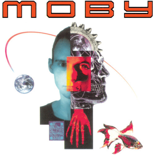 Moby: Moby - Black/White Marble on Blue (Vinyl LP)