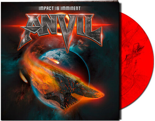 Anvil: Impact Is Imminent (IEX) (Red & Black Marbled) (Vinyl LP)
