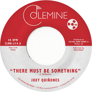 There Must Be Something (clear)by Joey Quinones (Vinyl Record)