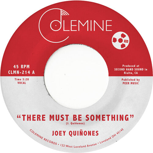 There Must Be Something (clear)by Joey Quinones (Vinyl Record)
