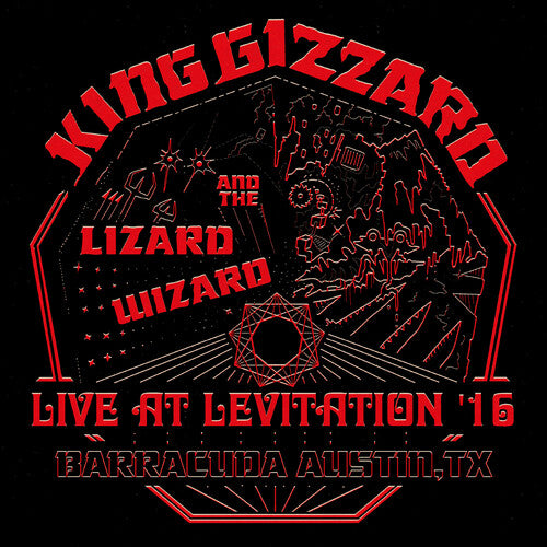 King Gizzard and the Lizard Wizard: Live At Levitation '16 (red) (Vinyl LP)