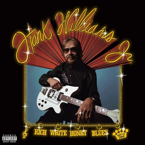 Williams Jr, Hank: Rich White Honky Blues (Vinyl LP)