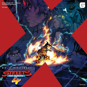 Streets of Rage 4: Mr. X Nightmare (Original Soundtrack)by Tee Lopes (Vinyl Record)