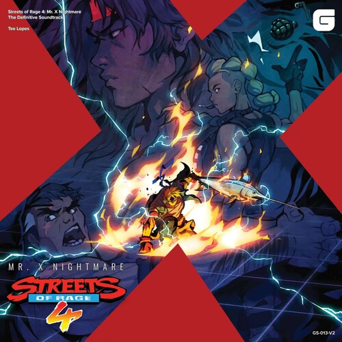 Streets of Rage 4: Mr. X Nightmare (Original Soundtrack)by Tee Lopes (Vinyl Record)