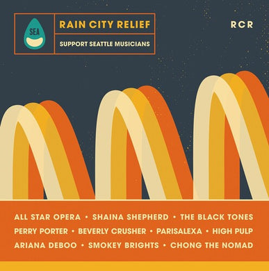 Rain City Relief (Various Artists)by Various Artists (Vinyl Record)