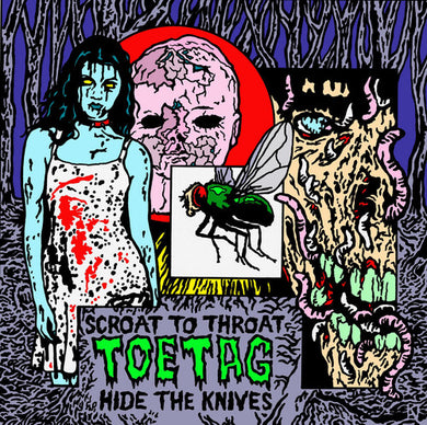 Toe Tag: Scroat To Throat Hide The Knives (Vinyl LP)