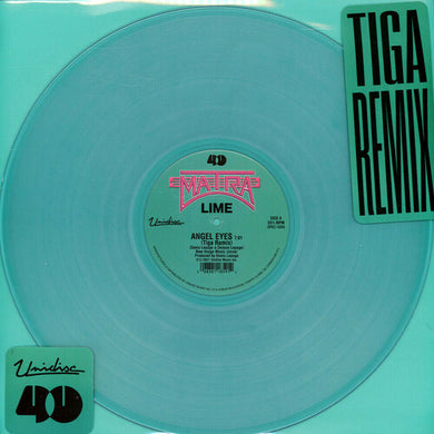Lime: Angel Eyes - Tiga Remix Color Vinyl 180G (12-Inch Single)