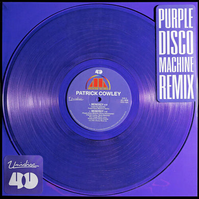 Cowley, Patrick: Menergy - Purple Vinyl 180G (12-Inch Single)