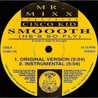 Mr Mixx: Smoooth [He's So Fly] (12-Inch Single)
