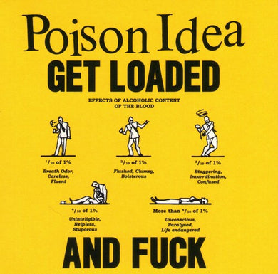 Poison Idea: Get Loaded & Fuck (Vinyl LP)