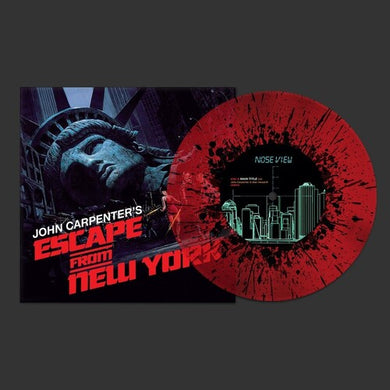 Escape From New York / O.S.T.: Escape From New York (Original Soundtrack) - Transparent Red/Black Splatter Vinyl (7-Inch Single)