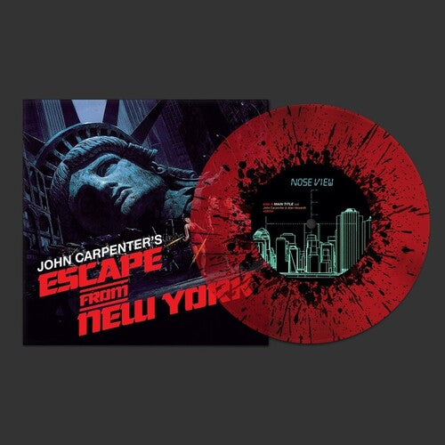 Escape From New York / O.S.T.: Escape From New York (Original Soundtrack) - Transparent Red/Black Splatter Vinyl (7-Inch Single)