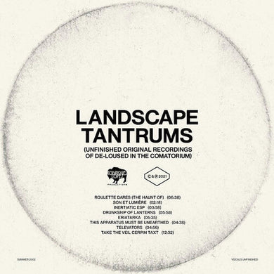 Mars Volta: Landscape Tantrums: Unfinished Original Recordings Of De-Loused In The Comatorium - Clear Vinyl (Vinyl LP)