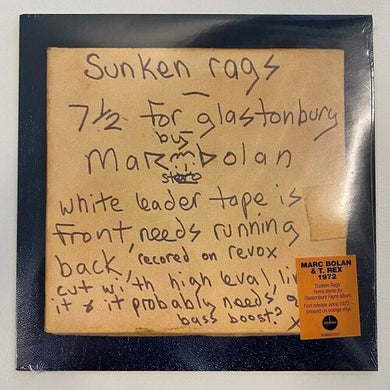T.Rex: Sunken Rags (Home Demo - 'Glastonbury Fayre' Version) - Orange Colored 7-Inch Vinyl (7-Inch Single)