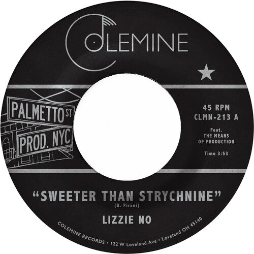 Lizzie No & Ben Pirani: Sweeter Than Strychnine / Stop Bothering Me - Opaque Red (7-Inch Single)