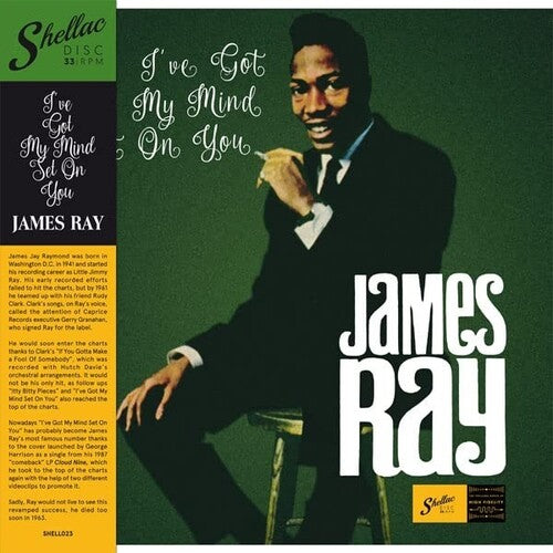 Ray, James: I've Got My Mind Set On You (Vinyl LP)