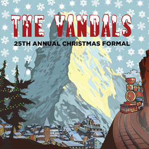 Vandals: 25TH ANNUAL CHRISTMAS FORMAL - RED & BLACK MARBLE (Vinyl LP)