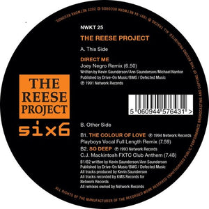 Reese Project: Remixes (12-Inch Single)