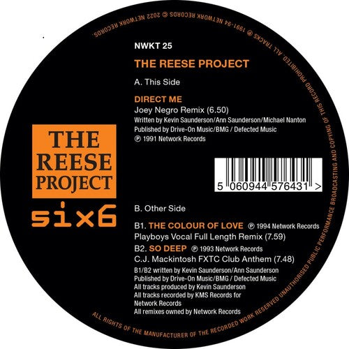 Reese Project: Remixes (12-Inch Single)