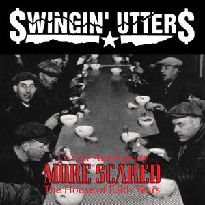 Swingin' Utters: More Scared - Black/white (Vinyl LP)