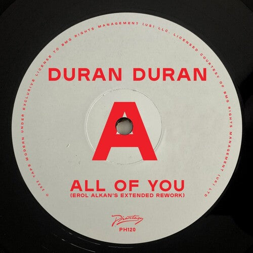 Duran Duran: All Of You (Erol Alkan's Extended Rework) (12-Inch Single)
