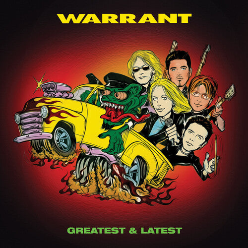 Warrant: Greatest & Latest - Red & Black Splatter (Vinyl LP)