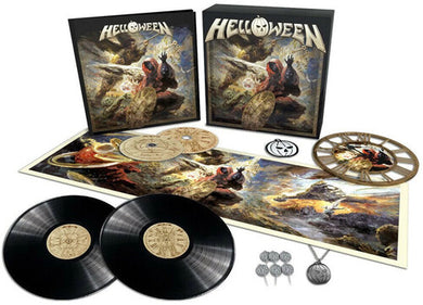 Helloween: Helloween - Limited Boxset includes 2LP's on Black Vinyl, 2CD's, Unique Helloween Clock, Album Cover Print, Six Pins, A Chain, A Patch & Certificate (Vinyl LP)