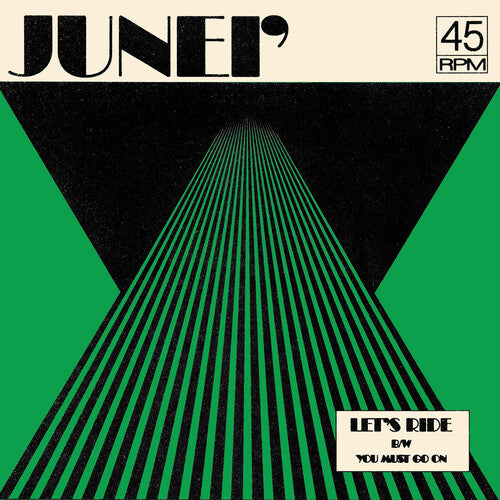Junei': Let's Ride B/w You Must Go On - Clear Green (7-Inch Single)