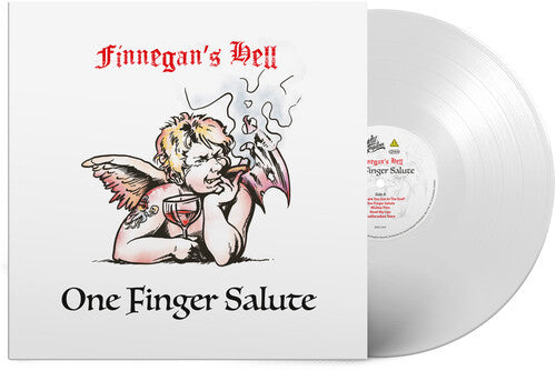 Finnegans Hell: One Finger Salute - White (Vinyl LP)