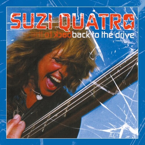 Quatro, Suzy: Back To The Drive - 2LP Transparernt blue / white splatter vinyl (Vinyl LP)