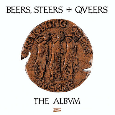 Revolting Cocks: Beers, Steers & Queers - Bronze/white Splatter (Vinyl LP)