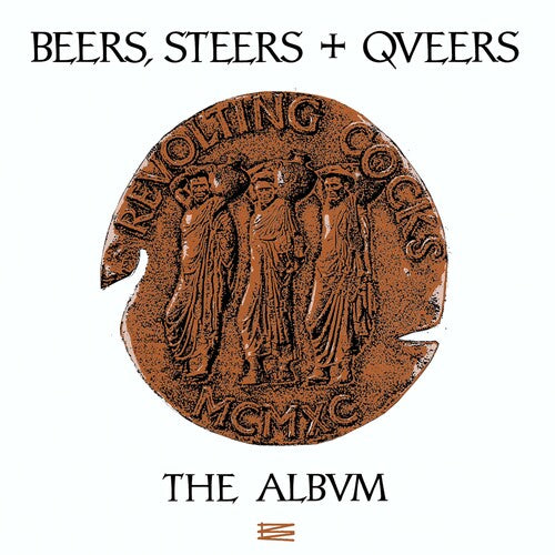 Revolting Cocks: Beers, Steers & Queers - Bronze/white Splatter (Vinyl LP)