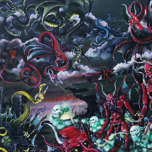 Daeva: Through Sheer Will & Black Magic... - Red/black splatter (Vinyl LP)