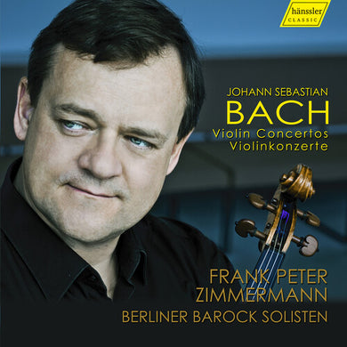 Bach / Zimmermann, Frank Peter: J.S. Bach: Violinkonzerte (Vinyl LP)
