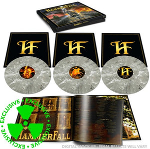 Hammerfall: Renegade 2.0 White/Black Marbled Boxset (Vinyl LP)