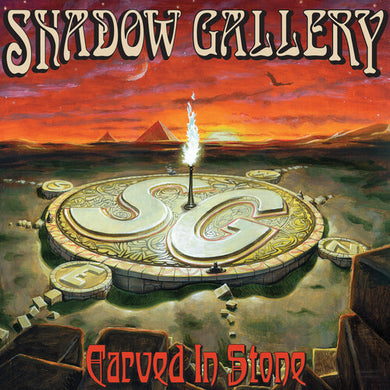Shadow Gallery: Carved In Stone - Red/black Splatter (Vinyl LP)