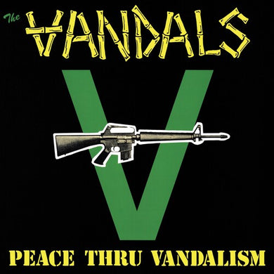 Vandals: Peace Thru Vandalism - Green/black Splatter (Vinyl LP)