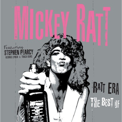 Mickey Ratt: The Best Of - Pink/black Splatter (Vinyl LP)