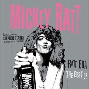 Mickey Ratt: The Best Of - Pink/black Splatter (Vinyl LP)