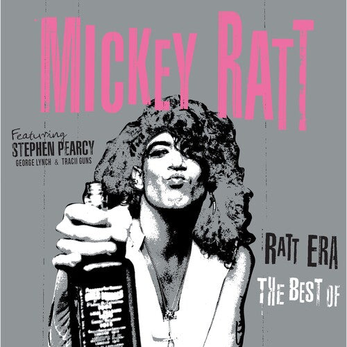 Mickey Ratt: The Best Of - Pink/black Splatter (Vinyl LP)