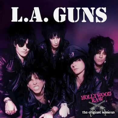 L.a. Guns: Hollywood Raw - The Original Sessions - Purple/Black Splatter (Vinyl LP)
