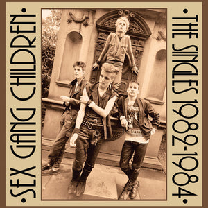 Sex Gang Children: The Singles 1982-1984 - RED MARBLE (Vinyl LP)