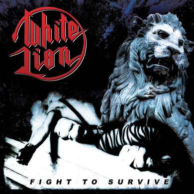 White Lion: Fight To Survive - WHITE/BLACK/RED SPLATTER (Vinyl LP)