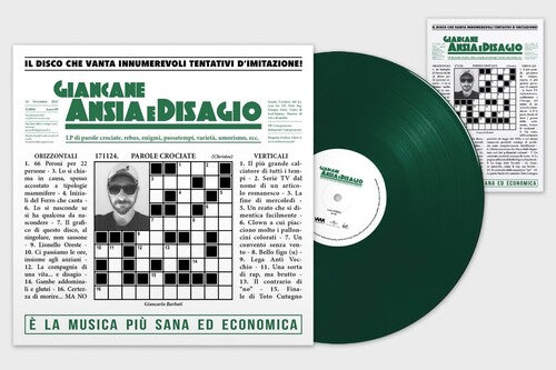 Giancane: Ansia E Disagio - Ltd Green Vinyl (Vinyl LP)